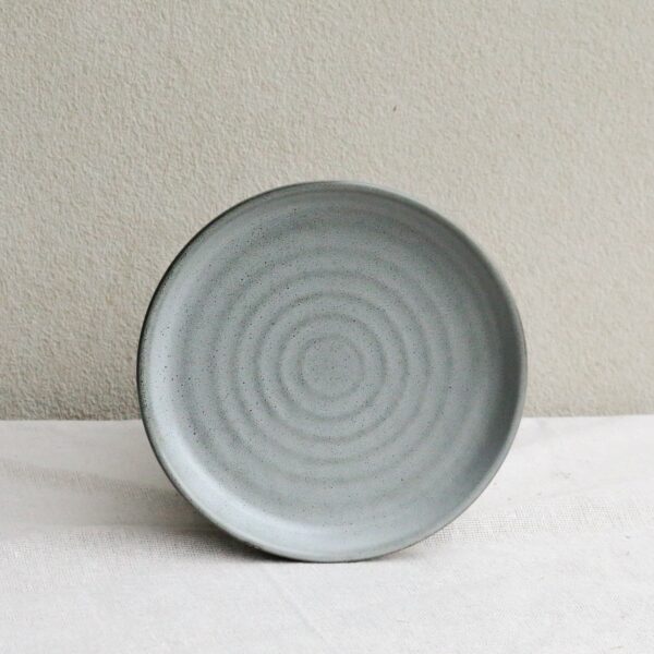 12pc Potters Collection Dinner Set / Grey Smoke