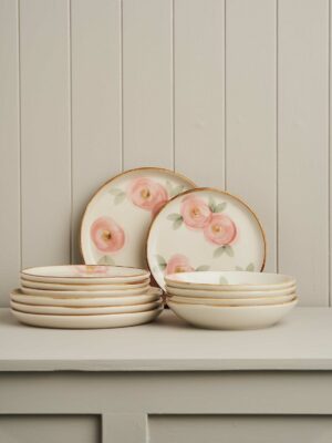 12pc Terra Dinner Set / Orchard Blossom