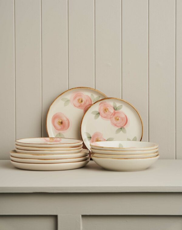 12pc Terra Dinner Set / Orchard Blossom