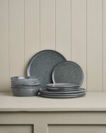 12pc Canvas Dinner Set / Storm