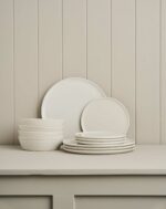 12pc Canvas Dinner Set / Coast