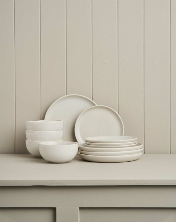 12pc Small Portions Terra Dinner Set / Coast