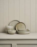 12pc Small Portions Terra Dinner Set / Saltbush