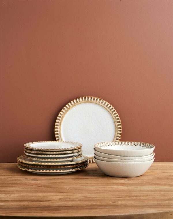 12pc Adelaide Dinner Set / Birch