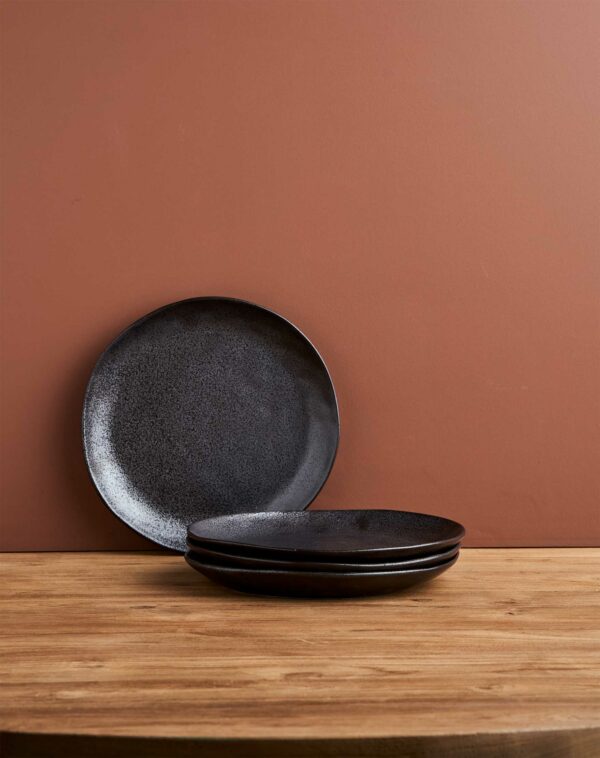 12pc Earth Dinner Set / Black