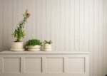 Wide Cloud Planter / White Speckle