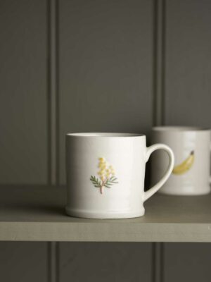 Large Favourite Things Mug / Wattle