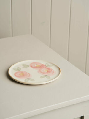 Canvas Side Plate / Orchard Blossom