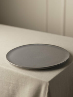 Canvas Dinner Plate / Storm